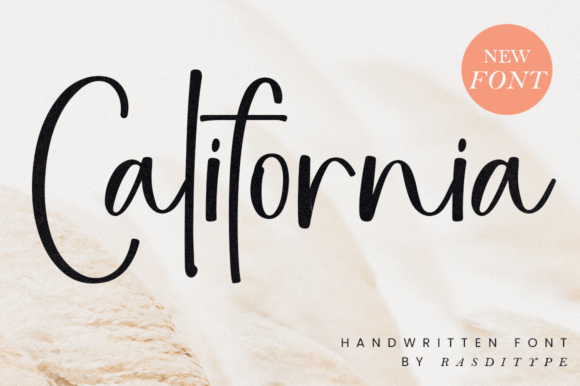 California: A Handwritten Font for Timeless Branding