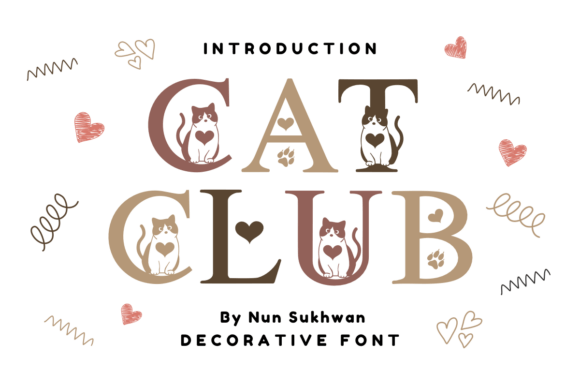 Cat Club: Your New Favorite Handwritten Font