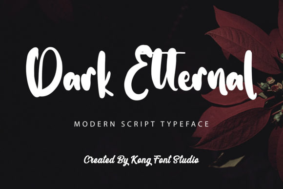 Dark Ethernal: A Modern Handwritten Font for Creative Projects