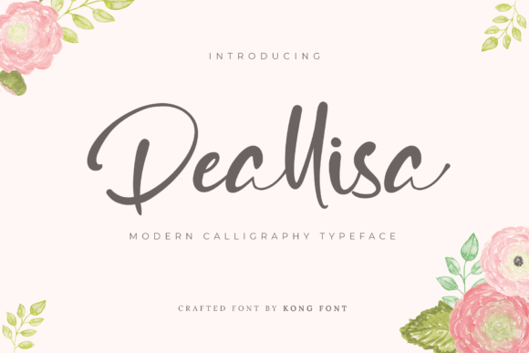 Deallisa: The Playful Handwritten Font for Creative Projects