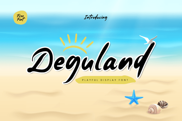 Deguland: The Fresh Display Font for Playful, Authentic Design
