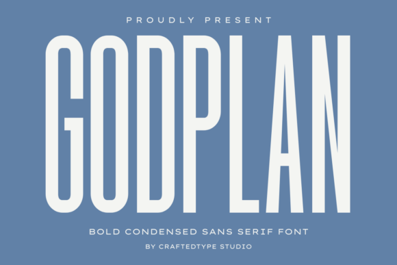 Godplan: Command Attention with a Bold Condensed Typeface