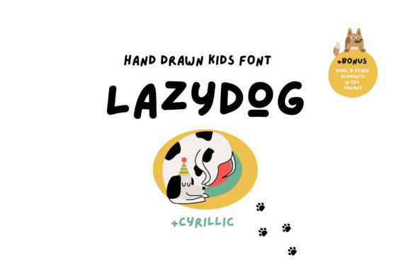 Lazydog: The Sweet, Friendly Handwritten Font for Real Projects