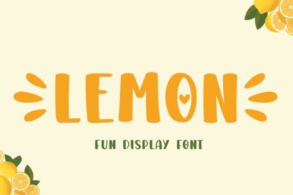 Lemon Font: A Fresh Twist on Display Typography