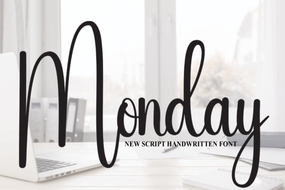 Monday: The Handwritten Font That Feels Like a Warm Conversation