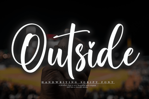 Outside: The Handwritten Font That Feels Like a Friendly Wave