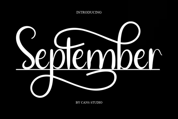 September: The Handwritten Font with Endless Charm