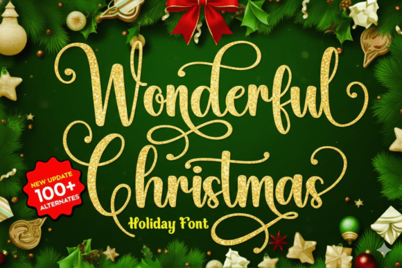 The Elegance of Wonderful Christmas: A Designer's Take on This Creative Font