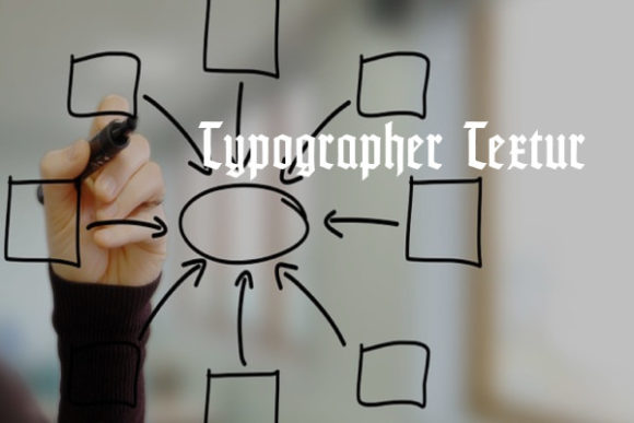 Typographer Textur: A Modern Twist on Blackletter for Bold Brands