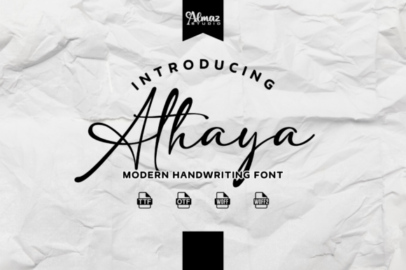 Unlocking Athaya: A Script Font for Modern Creatives